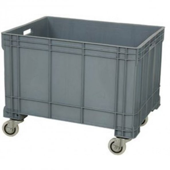 Endüstriyel Kirli Çamaşır Toplama Arabası ürün görseli 1
