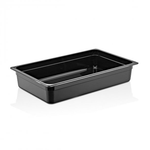 Siyah Gastronom Küvet 1/1 100 MM ürün görseli 1