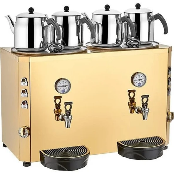 4 Demlikli Jumbo Çay Makinası ürün görseli 1