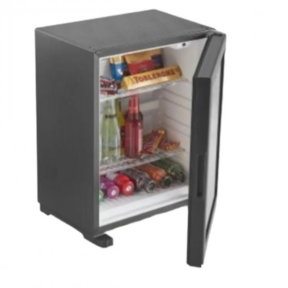 Camlı Minibar Buzdolabı - Resim 3