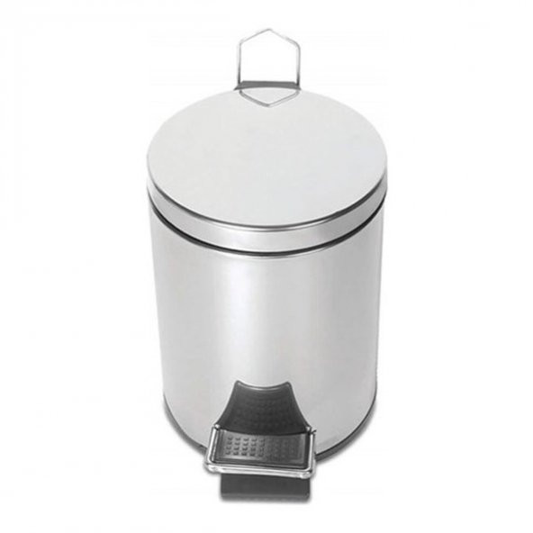 KROM PEDALLI ÇÖP KOVASI 3 LT PLX-3700-303 ürün görseli 1