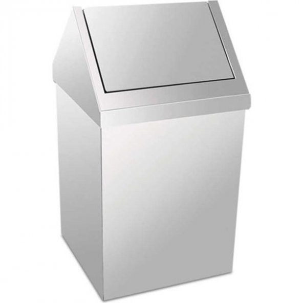 KROM ÇATI KAPAKLI ÇÖP KOVASI 54 LT PLX-3800-354 ürün görseli 1