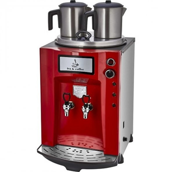 2 Demlikli Şamandıralı Çay Makinesi 23 Lt ürün görseli 1