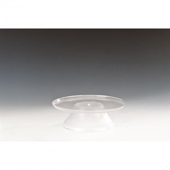 25 CM POLYCARBONAT AYAKLI PASTA STANDI ürün görseli 1