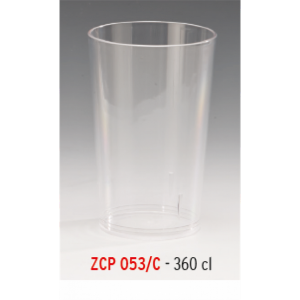 360 CL POLYCARBONAT BARDAK (DÜZ) ürün görseli 1
