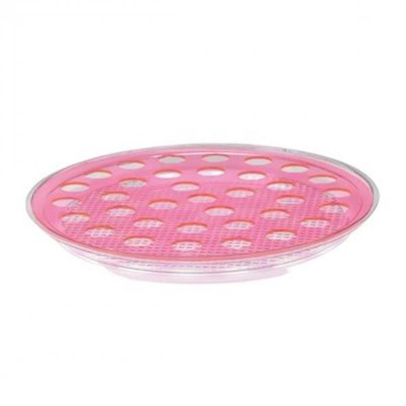 42 CM YUVARLAK POLYCARBONAT TEPSİLİ, 35'Lİ ŞAT SERVİSİ ürün görseli 1