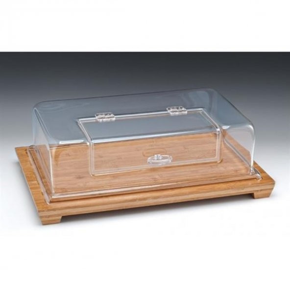 PENCERE KAPAKLI AHŞAP ALTLI FANUS-59*39 Cm ürün görseli 1
