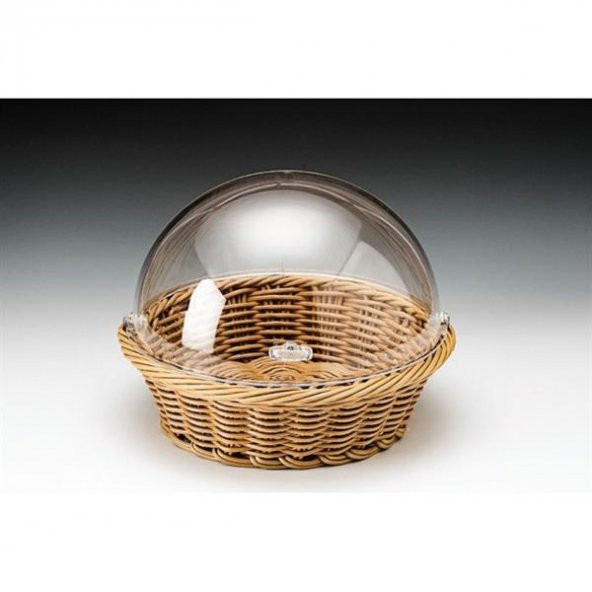 POLYCARBONAT KAPAKLI,SEPETLİ FANUS R-35 CM ürün görseli 1