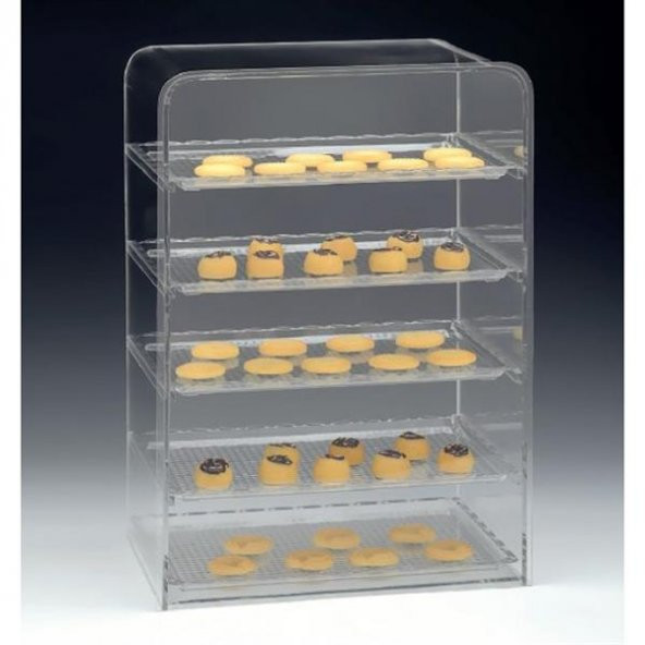 POLYCARBONAT TEPSİLİ TEŞHİR STAND ZCP 677 ürün görseli 1