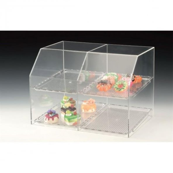 POLYCARBONAT TEPSİLİ TEŞHİR STANDI ZCP 742 ürün görseli 1