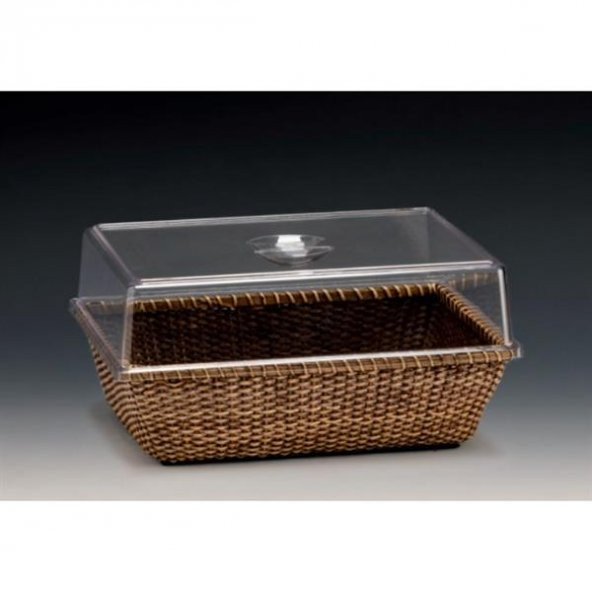RATTAN SEPETLİ FANUS 34,5*24 Cm ürün görseli 1