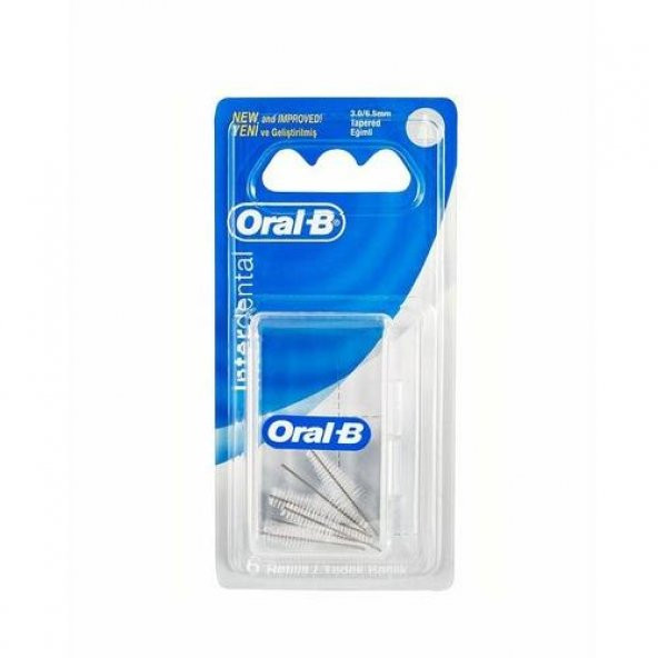 Oral B Arayüz Fırça Başı Yedeği (Eğimli) ürün görseli 1