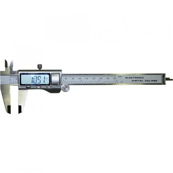 BTS 12044 Metal Gövdeli Büyük Ekranlı Dijital Kumpas 150mm ürün görseli 1