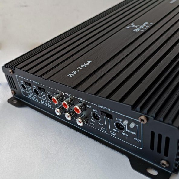 Brave 4000W 4x50W Profesyonel Oto Amfi ürün görseli 1