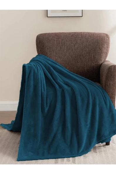 Ekstra Kalın Peluş Wellsoft Battaniye Tek Kişilik 100x170 cm ürün görseli 1