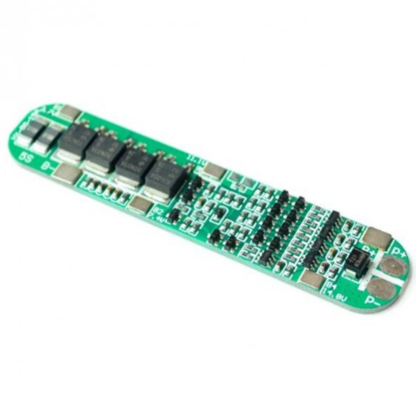 5S 15A BMS 21V 18650 Lityum LiPo Pil Şarj Koruma Modülü ürün görseli 1