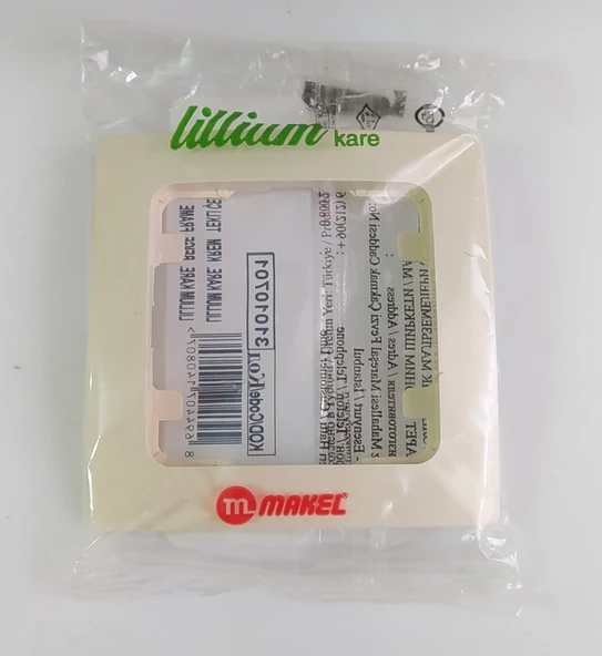 MAKEL LILLIUM KARE KREM TEKLİ ÇERÇEVE ürün görseli 1