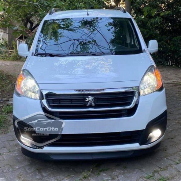 Peugeot Partner Tepee 2008-2018 Uyumlu Üniversal Astra H lip Esnek Ön Lip 2 Parça Tampon Altı Dil Karlık Ön Ek ürün görseli 1