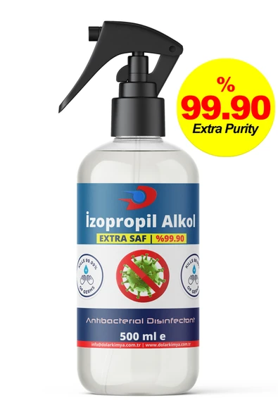 Dolar Kimya İzoPropil Alkol (ipa)  Sprey Başlıklı  500 ML ürün görseli 1