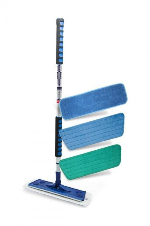 Mop Mikrofiber Teleskopik Mop 3 Lü Set ( 1 Adet) Pra-1259366-4017 ürün görseli 1