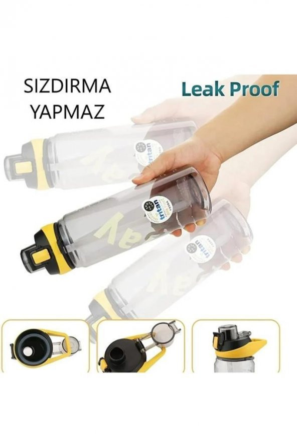 Shotay Tritan Yeşil Matara 900Ml - Resim 2