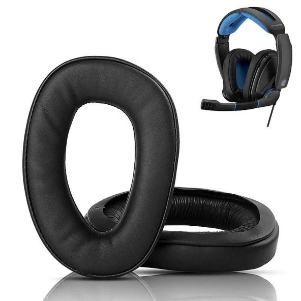 Sennheiser GSP300,GSP301,GSP302,GSP303,GSP305,GSP350,GSP370 Uyumlu Yedek Kulaklık Pedi ürün görseli 1