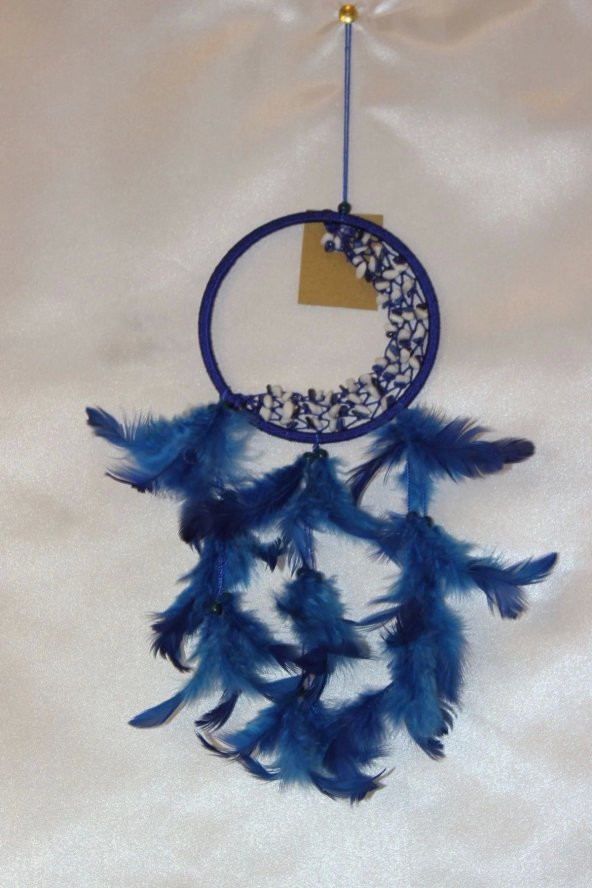 Dream Catcher Düş Kapanı El İşi Rüya Kapanı Hand Made Doğal Taşlı ürün görseli 1