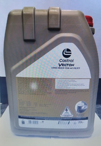 CASTROL VECTON E8 - E11 10W-40 20 LT 1.AY 2026 üretim - Resim 2