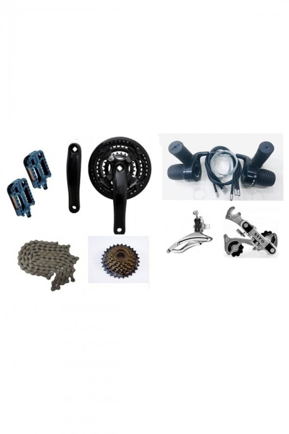 Bisiklet Ty5 Komple Vites Takımı 7 Parça ürün görseli 1