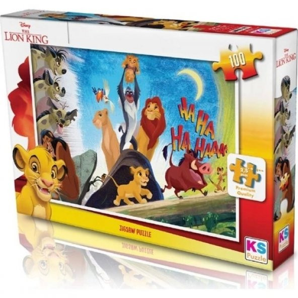 Ks Puzzle 100 Parça Lion King LK714 8040 ürün görseli 1
