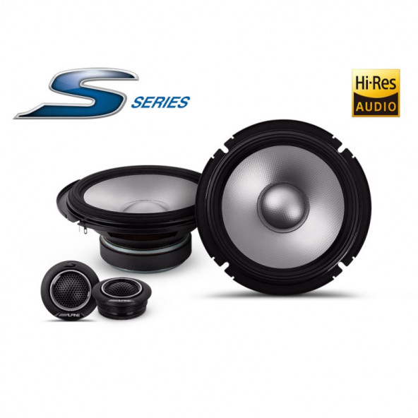 Alpine S Serisi S2-S65C 16.5 cm Oto Hoparlör ürün görseli 1