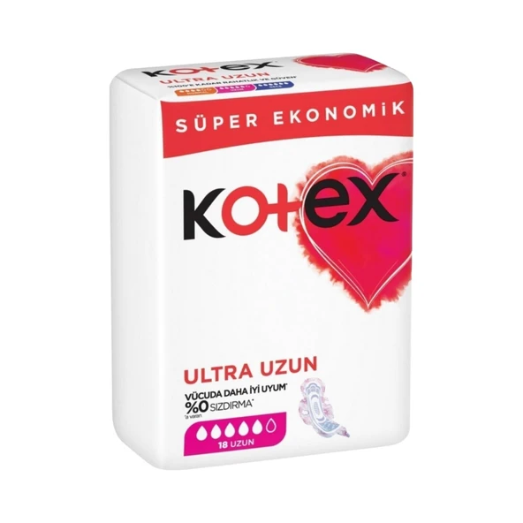 Kotex Ultra Uzun 18li ürün görseli 1