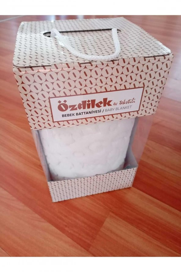 ÖZDİLEK BEBE EMBOS BATTANİYE 100X200 A.GRİ(Y) ürün görseli 1