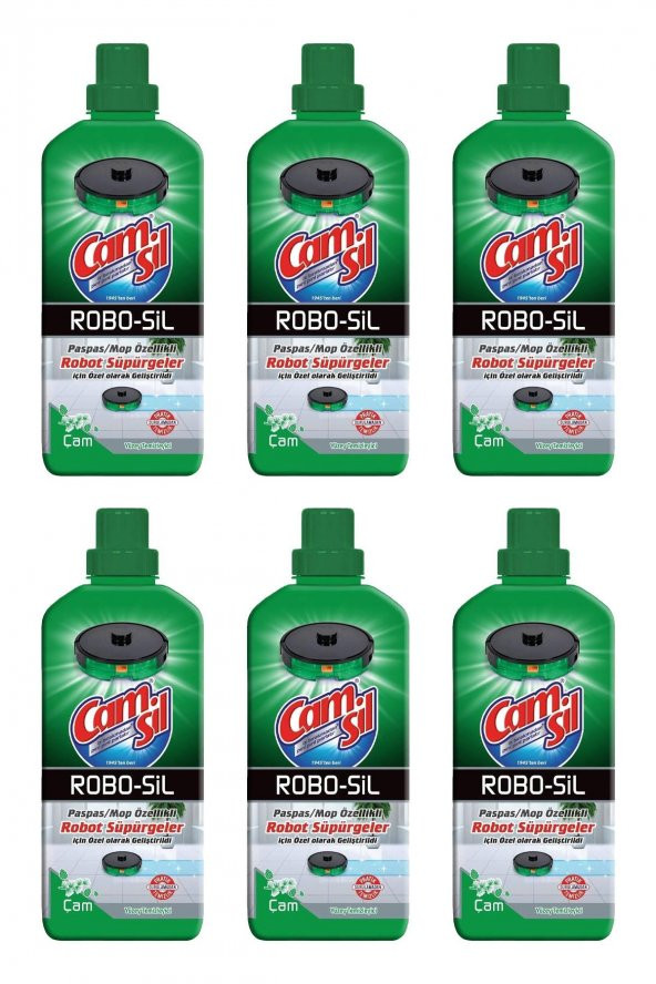 Camsil Robo-Sil Çam Yüzey Temizleyici 900 ml x 6 Adet ürün görseli 1