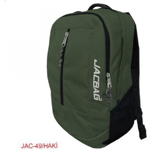 Jacbag Neo İki Bölmeli Sırt Çantası Jac-49 Haki ürün görseli 1