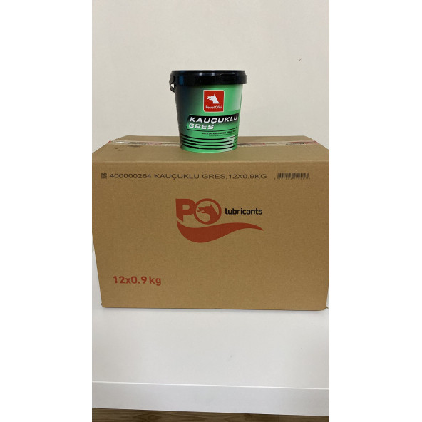 Petrol Ofisi Kauçuklu Gres 0,9 kg x 12 adet ( koli) ürün görseli 1
