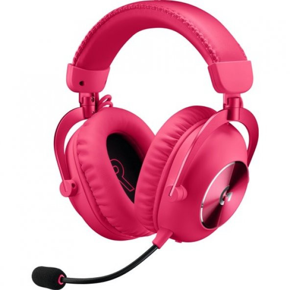 Logitech G PRO X 2 LIGHTSPEED Kablosuz DTSX Headphone 2.0 - 7.1 Surround Ses Oyun Kulaklığı - Pembe ürün görseli 1