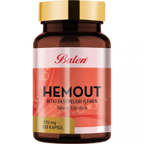Balen Hemout Bitki Ekstreleri İçeren Kapsül 370 Mg x 60 Adet ürün görseli 1