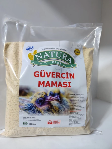 Natura Plus Güvercin Elle Besleme Maması 1000 Gr ürün görseli 1