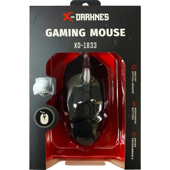 X-DARKNES XD-1833 Rgb Gaming Mouse - Resim 3
