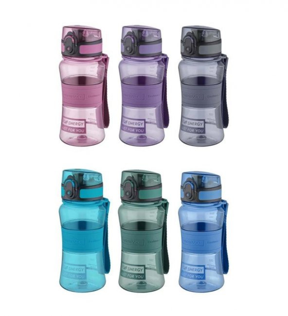 Uzspace Matara Tritan 350 ML Tritan Suluk (Karışık Renk 1 Adet) ürün görseli 1