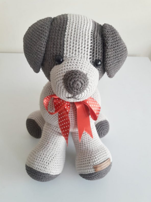 Tarçın Köpek Amigurumi Organik Oyuncak ürün görseli 1