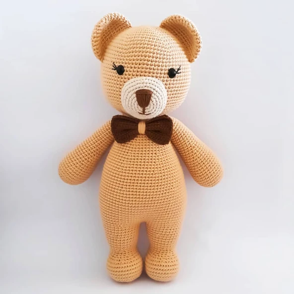 Sevimli Ayıcık Amigurumi Organik Oyuncak ürün görseli 1