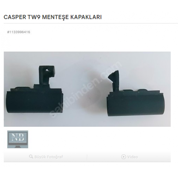 CASPER TW9 MENTEŞE KAPAKLARI ürün görseli 1