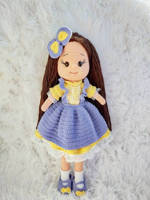 amigurumi organik oyuncak bebek ürün görseli 1