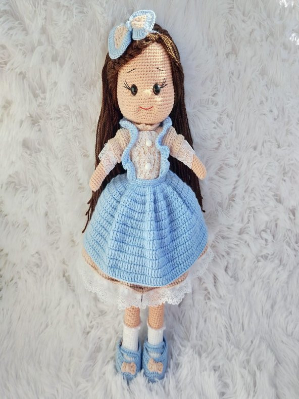 amigurumi organik oyuncak bebek ürün görseli 1