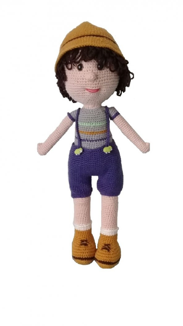 AMİGURUMİ ORGANİK OYUNCAK BEBEK ürün görseli 1