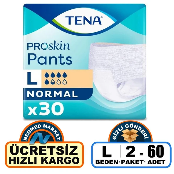 Tena Pants Emici Külot 5.5 Damla L-Large Beden 60 Adet ürün görseli 1
