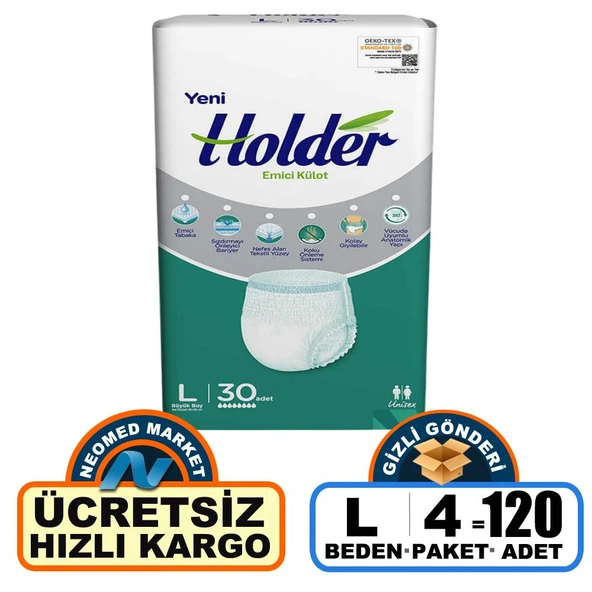 Holder Emici Külot L-Large Beden 120 Adet ürün görseli 1
