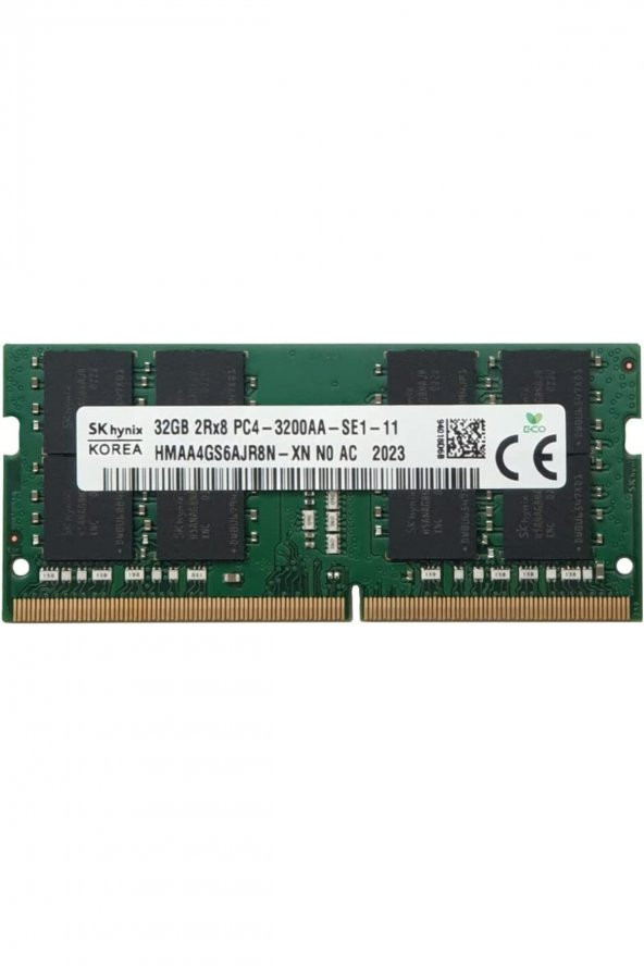 Hynix 32 Gb Ddr4 Pc4-25600 3200 Mhz 260-pin-sodımm-ram Bellek ürün görseli 1